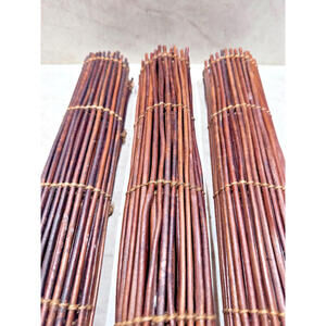 Pier 1 Bamboo Stick Rattan Placemats,  BoHo Natural Set/3 (20" x 14"), Easter